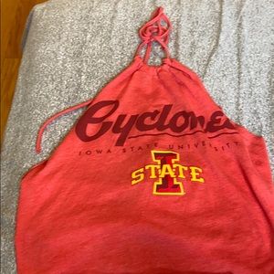 Iowa State custom made crop top